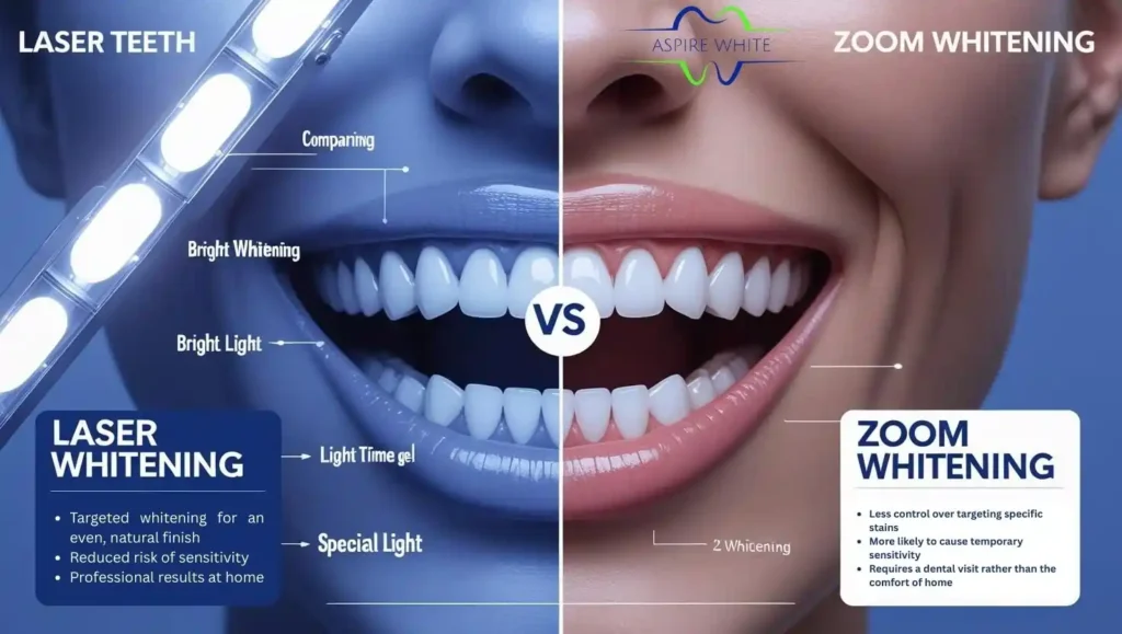 Laser Teeth Whitening vs. Zoom Whitening Grimsby