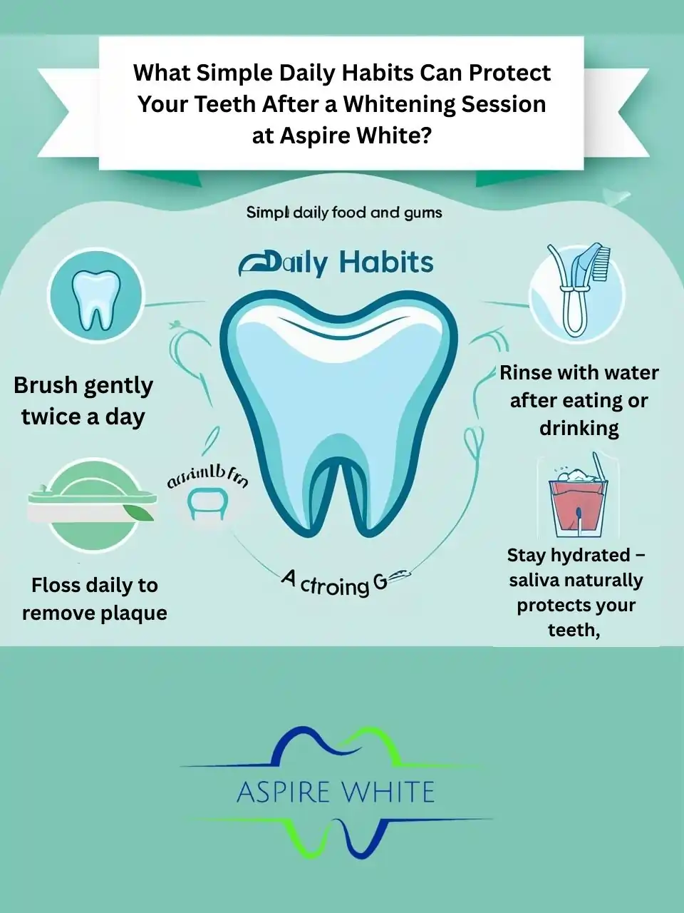What Simple Daily Habits Can Protect Your Teeth After a Whitening Session at Aspire White Grimsby